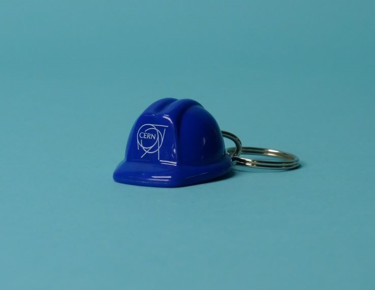 porte clé casque bleu