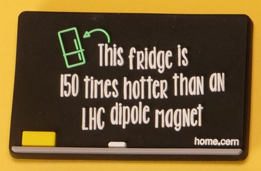 This fridge is 150 times hotter than an LHC dipole magnet